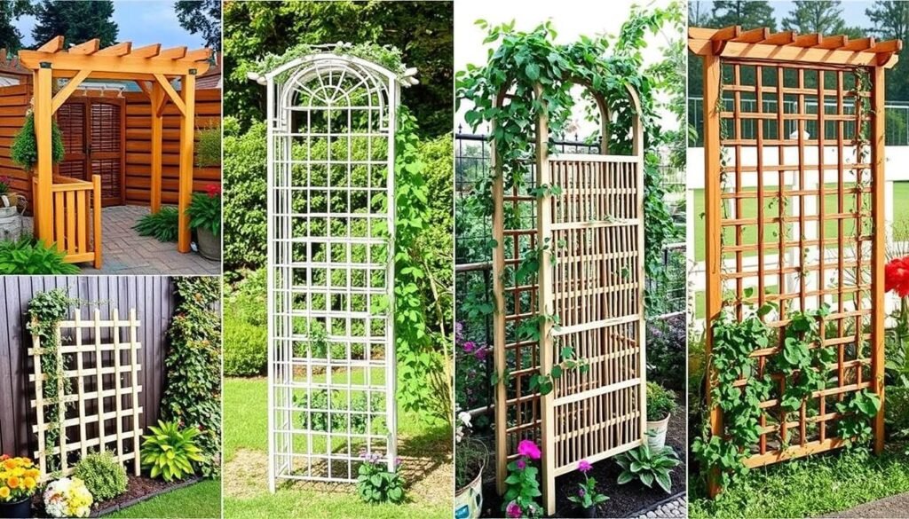 Garden Trellis Materials Comparison Garden Trellis Materials Comparison