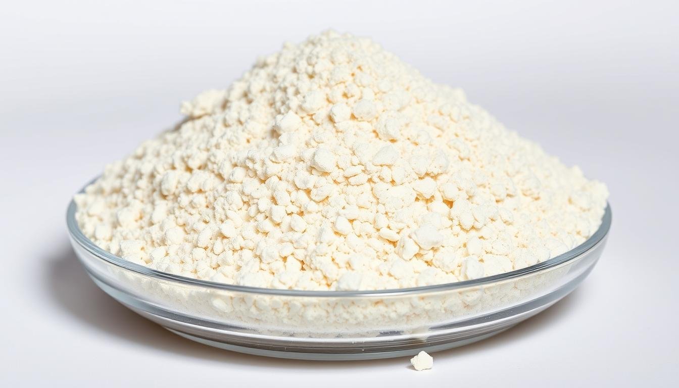 Gardener grinding eggshells into fine powder for optimal use in garden soil to improve plant health."