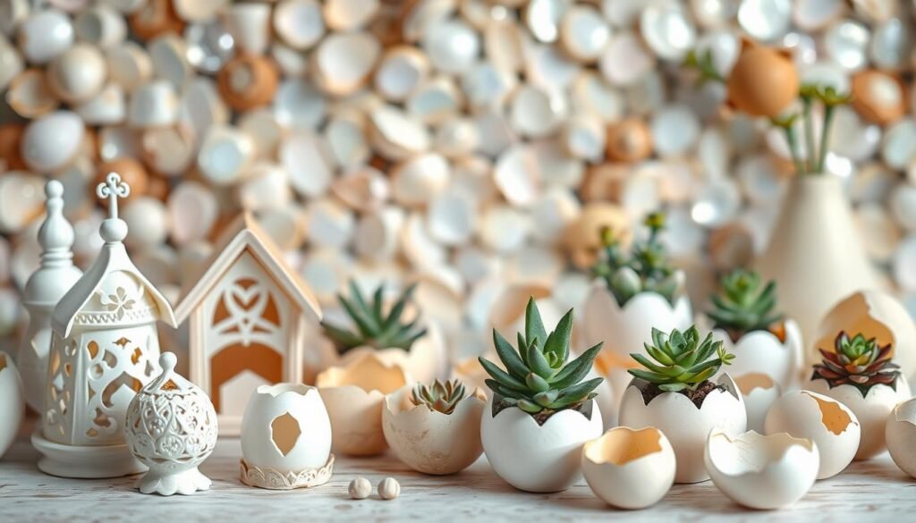 creative eggshell uses