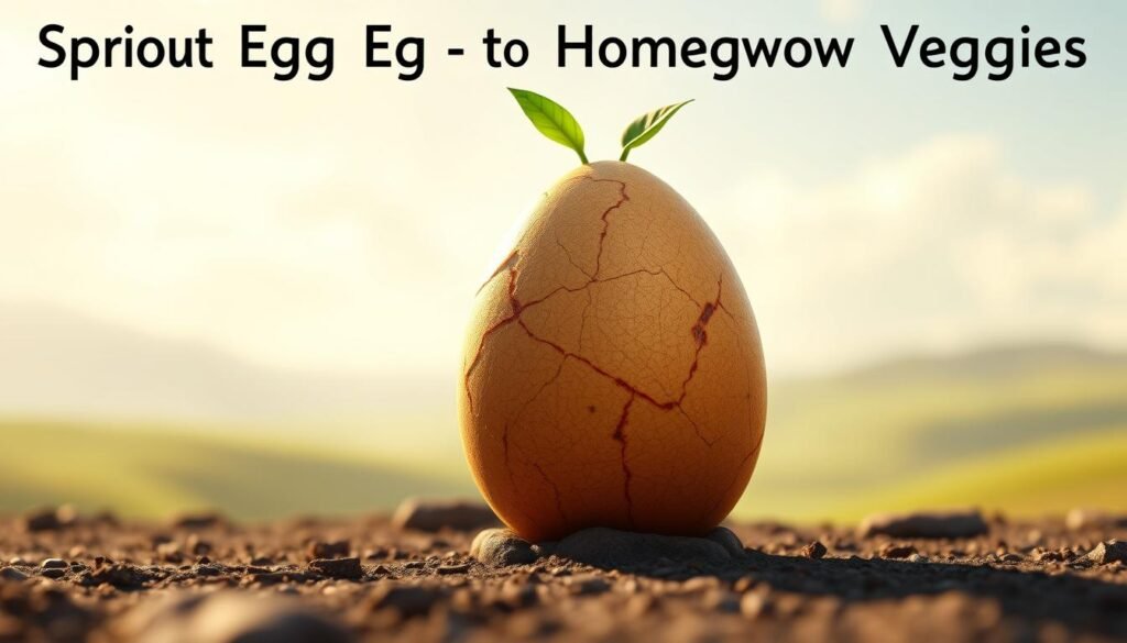 Illustration du Sprout Egg dans Grow a Garden montrant ses étapes de croissance et son rôle stratégique dans le gameplay."